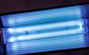 UV light installation in Dallas, Texas, improving indoor air quality and HVAC efficiency.