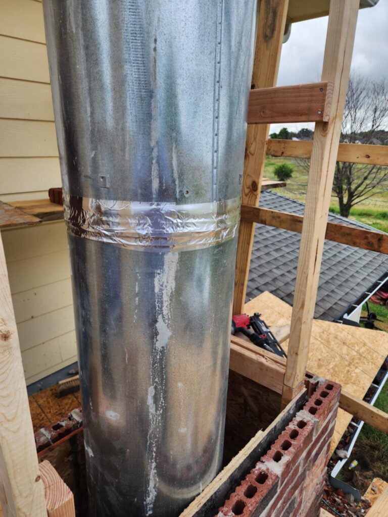 Professional chimney liner installation ensuring safety and efficiency in Dallas-Fort Worth.